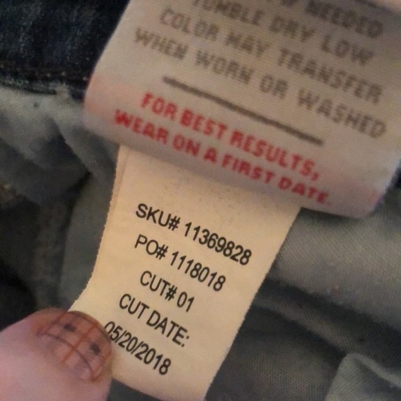 Torrid Skinny Stretch Jean Size 26X30 Med Blue 5 Pocket Casual - Picture 6 of 7